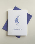 Carte Merci florale