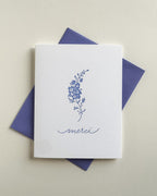 Carte Merci florale