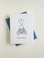 Carte mitaines festives