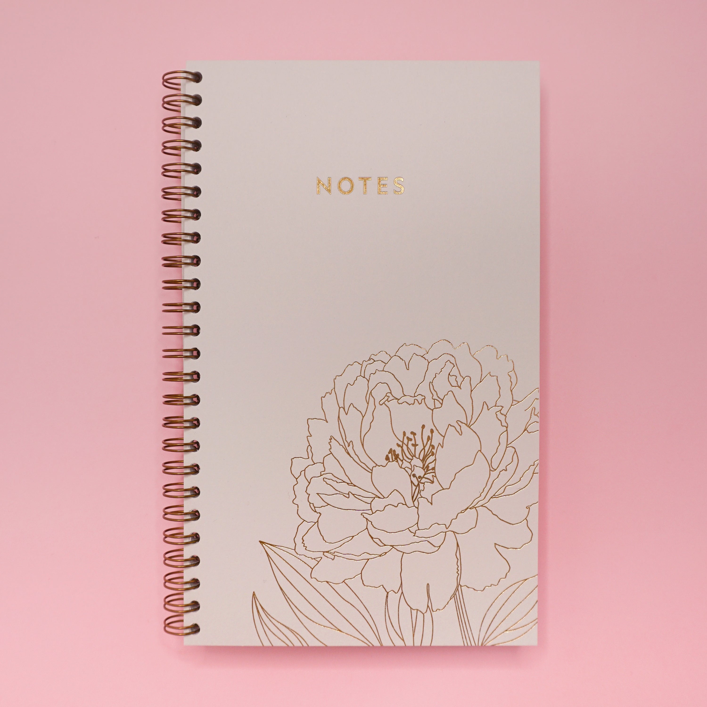 Photo de la couverture du cahier Pivoines
