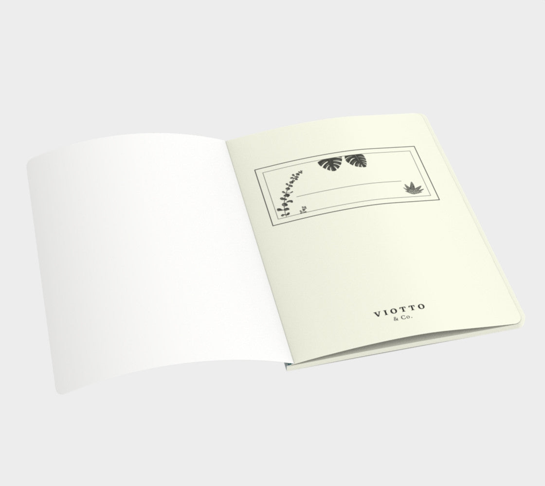 Design of the notebook first page